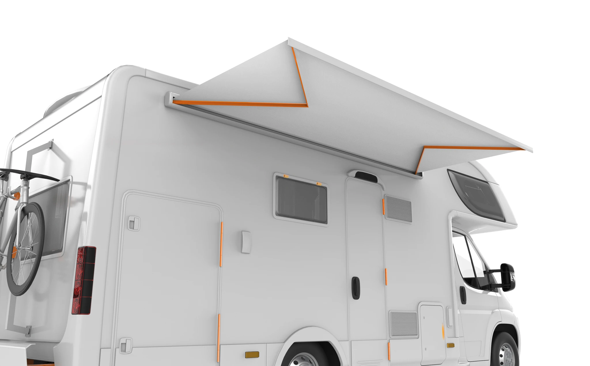 Mobile home with application points for igus products