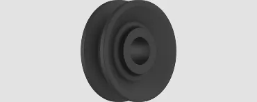 Plastic pulley
