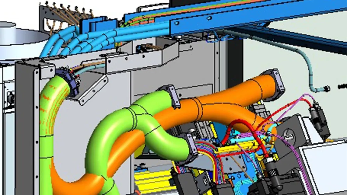 Nezakrytá vodicí skříňka