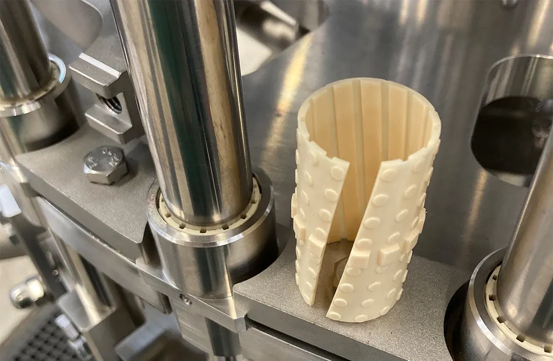 Specielt leje i kapslenheden