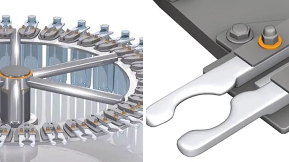 Transfer wheel / transfer table