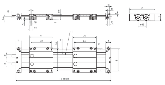 SLW technical drawing