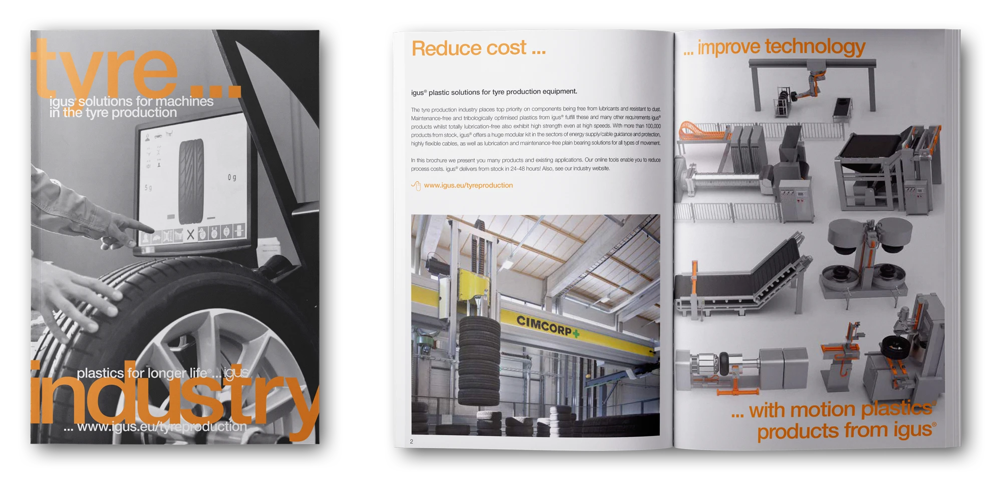 Tyre production brochure