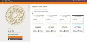 concepteur d'engrenages iglide