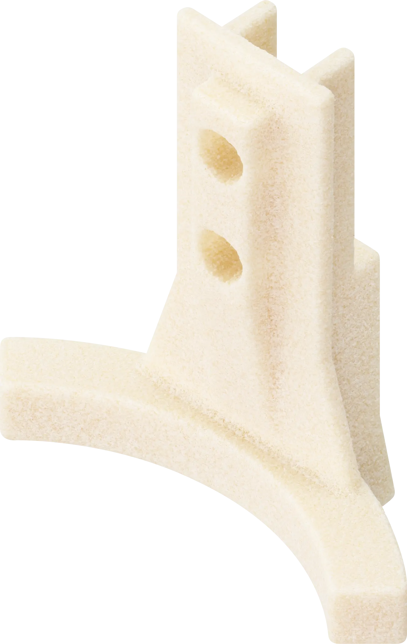 Elastic gripper from 3D printing