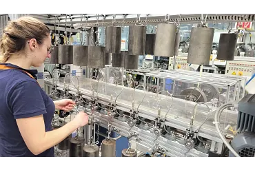 Test laboratory for polymer ball bearings