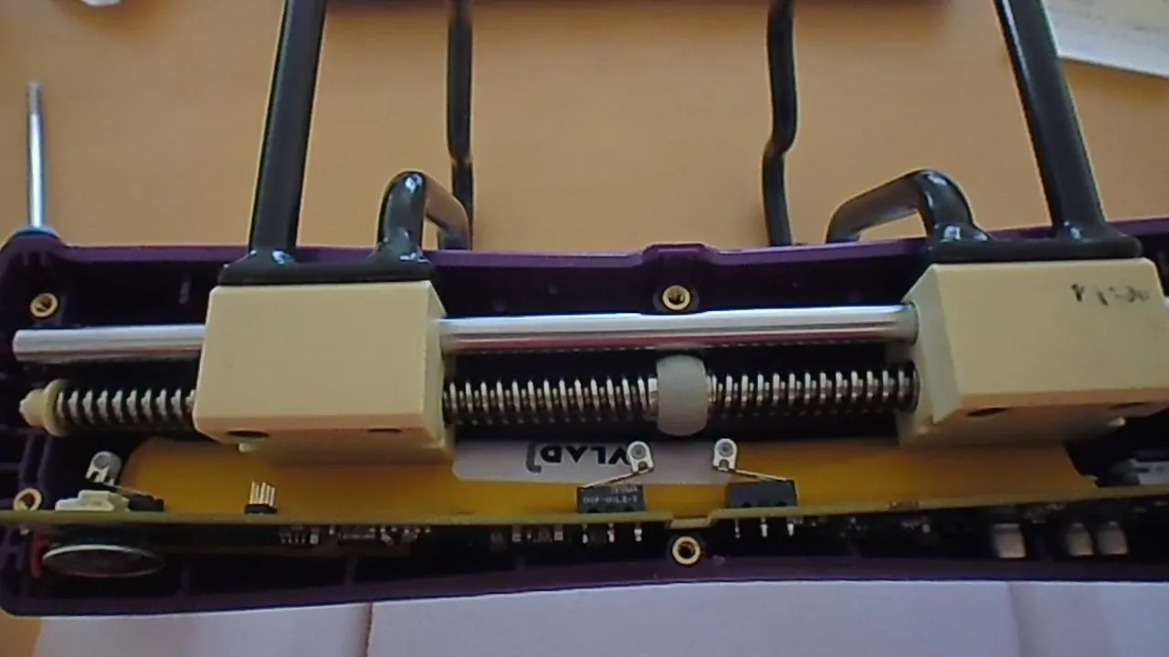 technique de filetage dryspin dans le joystick